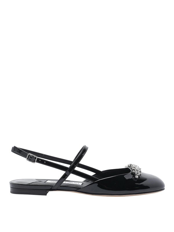 JIMMY CHOO: ballerine - Slingback piatto di Belinda