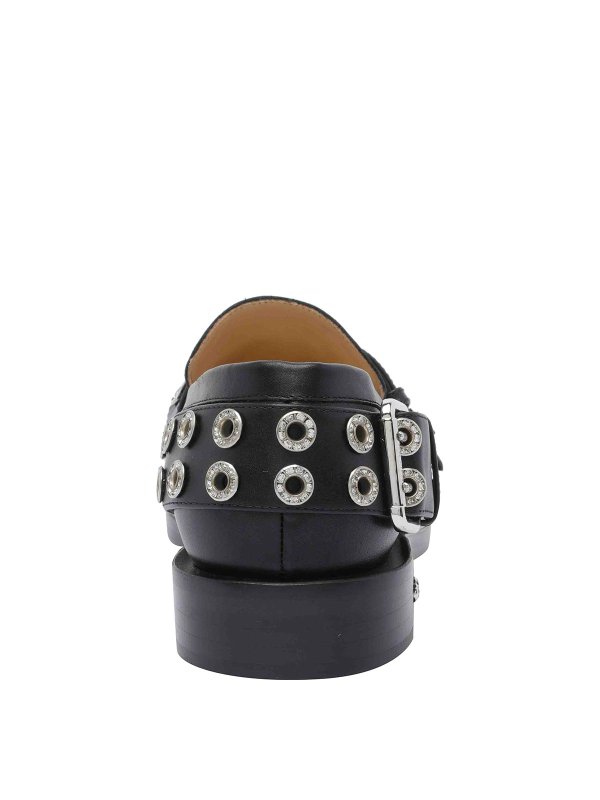 Buckle Belt Vintage Loafers shop online: MACH & MACH