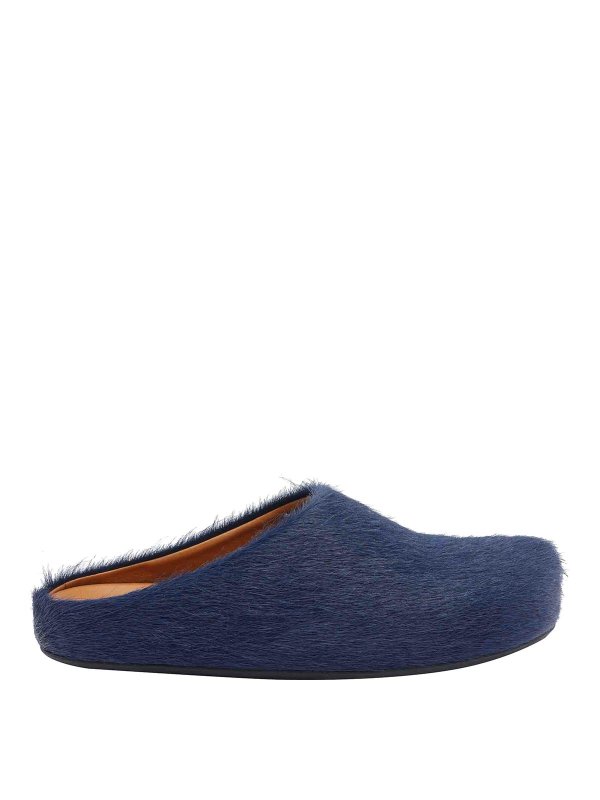 Marni: Mules - Mules - Bleu