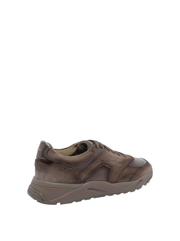The Best Shops SANTONI: スニーカー - スニーカー - ブラウン
