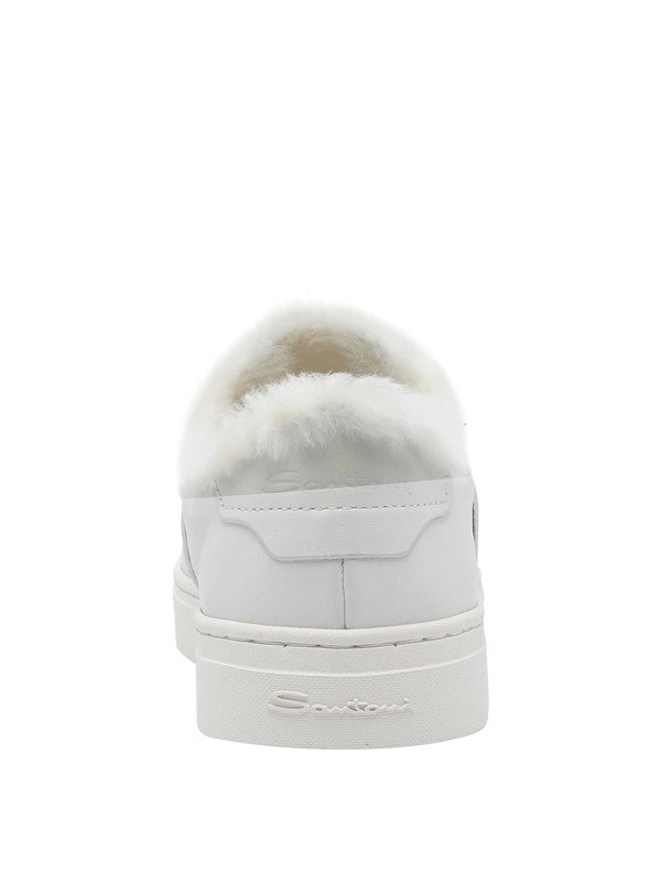 スニーカー - 白 shop online: SANTONI