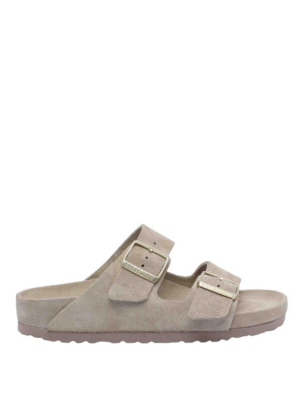 BIRKENSTOCK: サンダル - サンダル - ベージュ