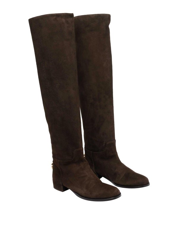 DOLCE & GABBANA: boots online - Suede Boots