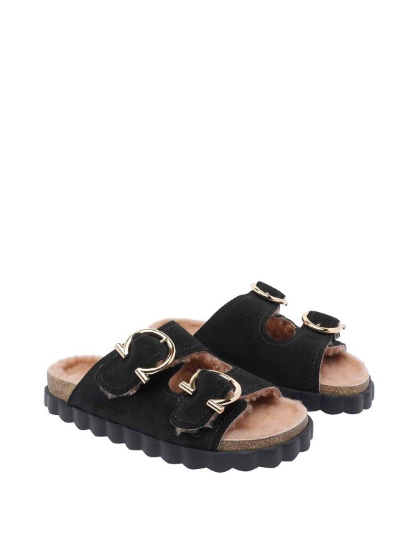 SALVATORE FERRAGAMO: sandals online - Gancini Sporty Sandals