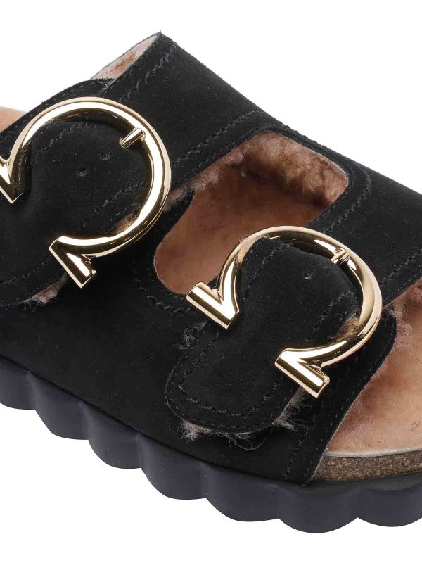 Gancini Sporty Sandals shop online: SALVATORE FERRAGAMO