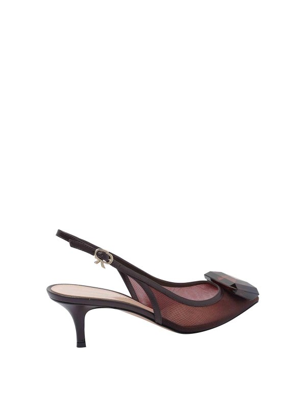 The Best Shops Gianvito Rossi: scarpe décolleté - Slingback nero