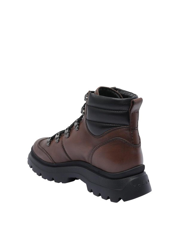 アンクルブーツ - ブラウン shop online: HOGAN