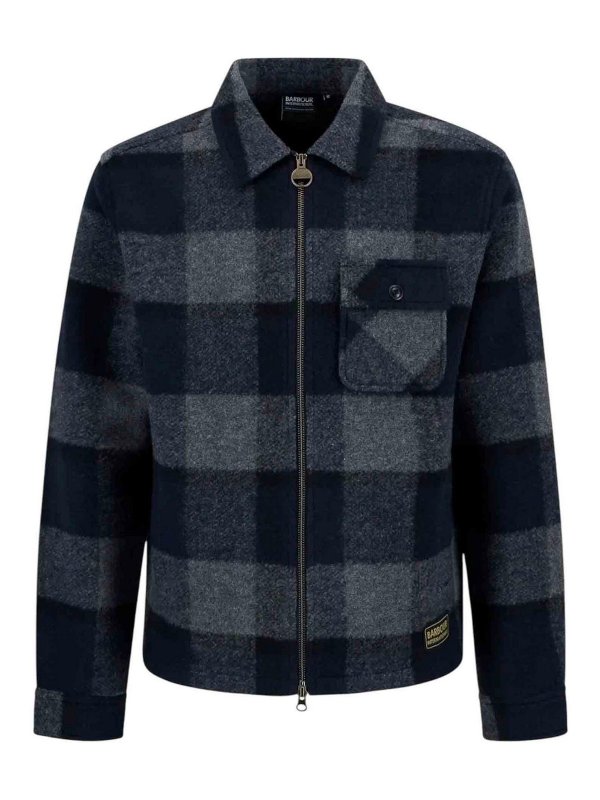 BARBOUR: カジュアルジャケット - カジュアルジャケット - ブルー