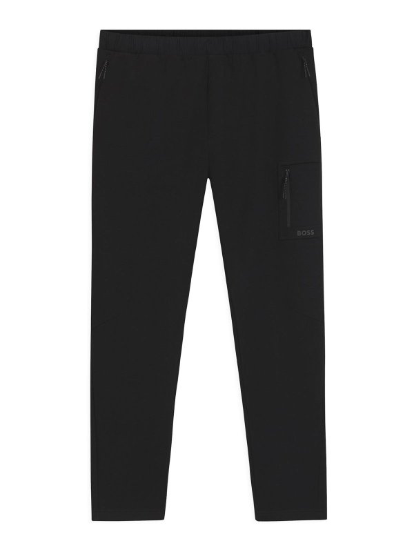 Hugo Boss: casual trousers - Black trousers