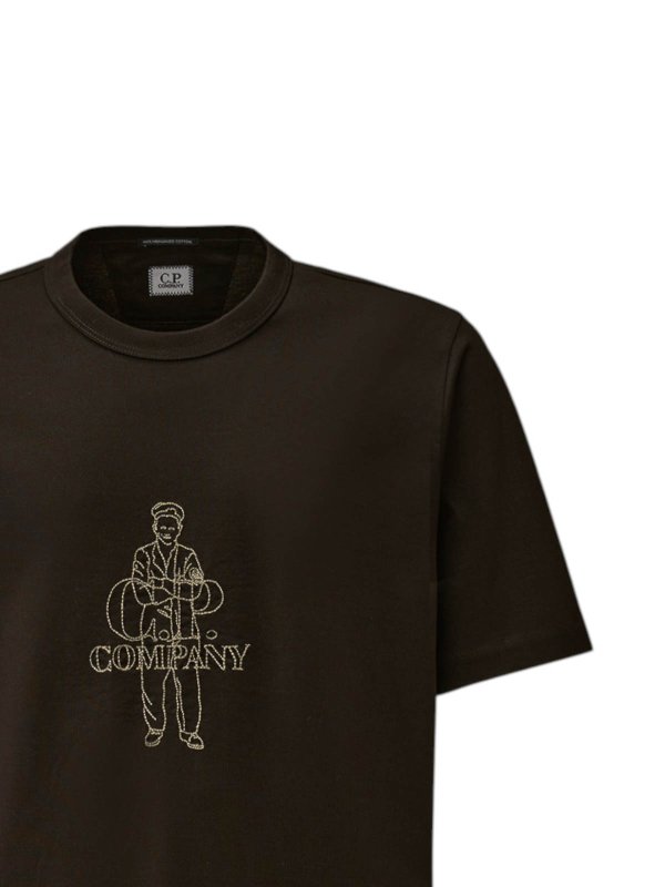 C.P. COMPANY: Tシャツ online - Tシャツ - 黒