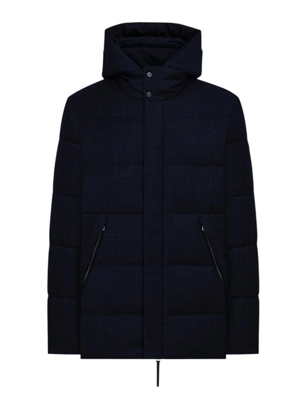 DUNO: ダウン・ハイテクコート - ダウンコート - ブルー