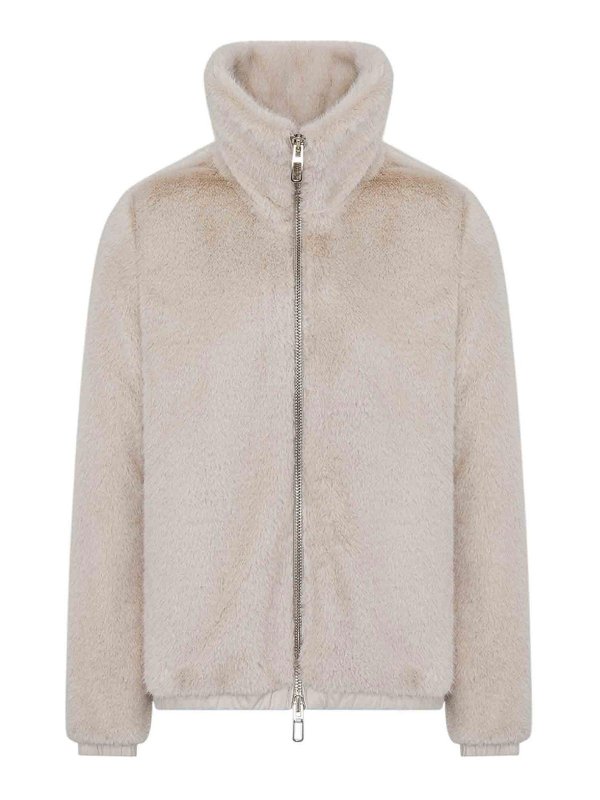 DUNO: ダウン・ハイテクコート - ダウンコート - ベージュ