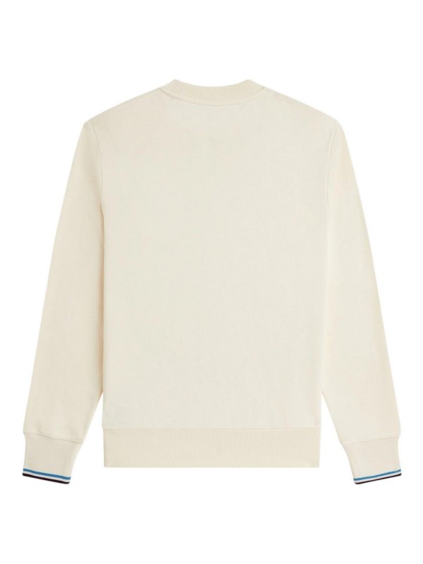 FRED PERRY: U-Boot-Ausschnitt online - U-Boot-Pullover - Beige