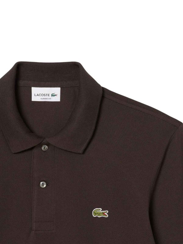LACOSTE: ポロシャツ online - ポロシャツ - ブラウン