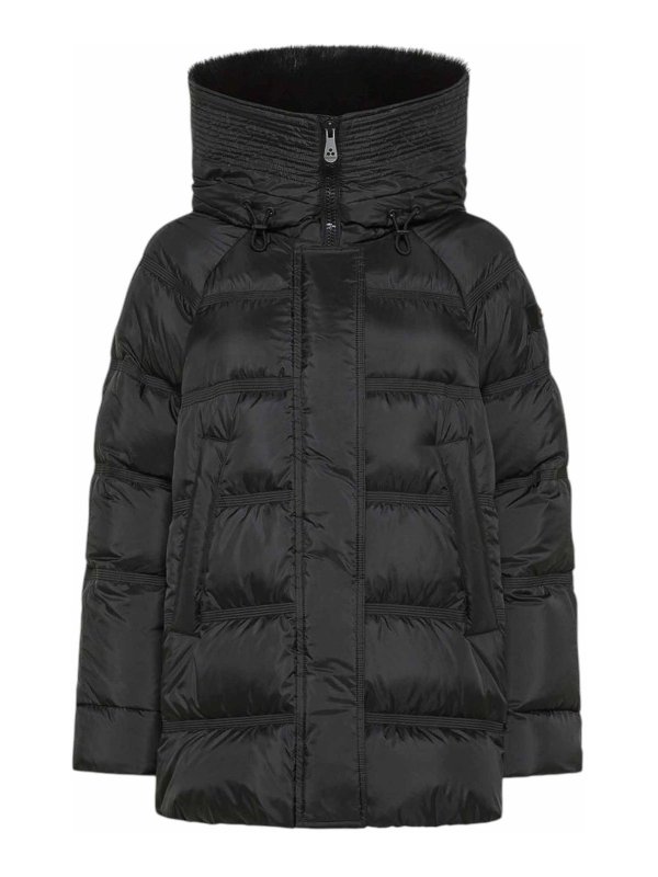 PEUTEREY: ダウン・ハイテクジャケット - ダウンジャケット - 黒