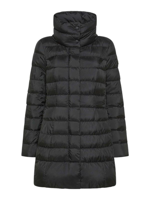 PEUTEREY: Lange Daunenmäntel - Daunenmantel - Schwarz