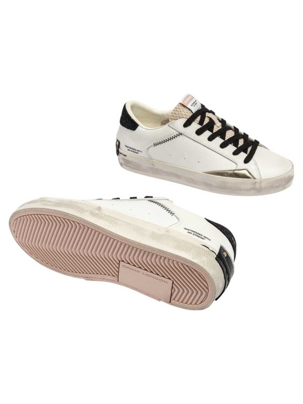 Sneakers Bianco shop online: CRIME LONDON