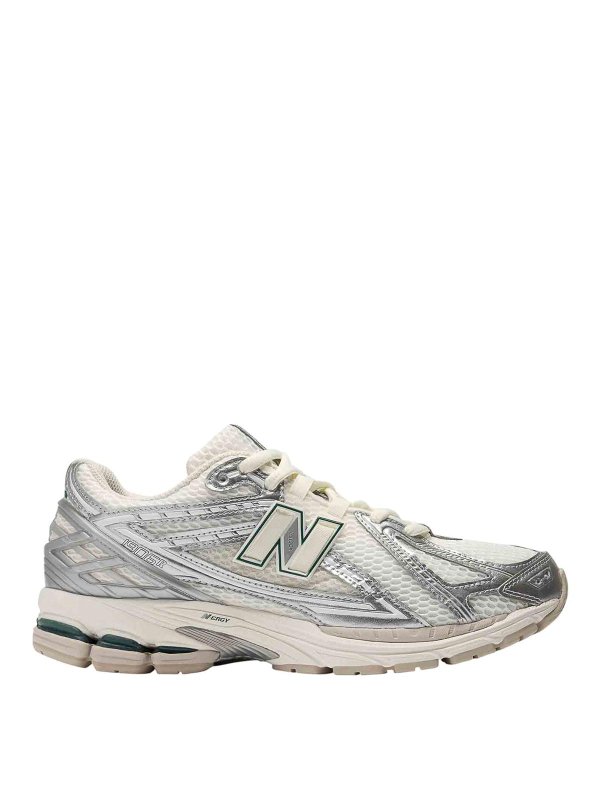 NEW BALANCE: Chaussures de sport - Baskets - Argent