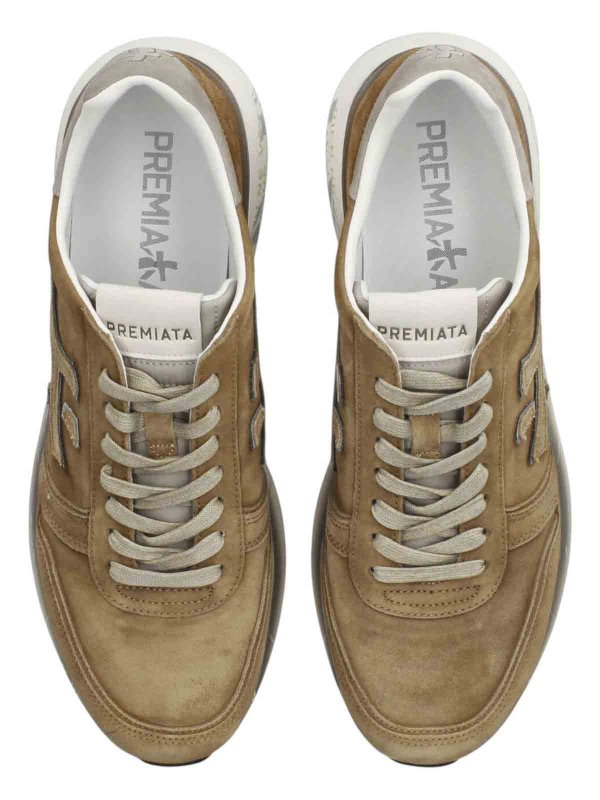 The Best Shops PREMIATA: スニーカー - ベージュ