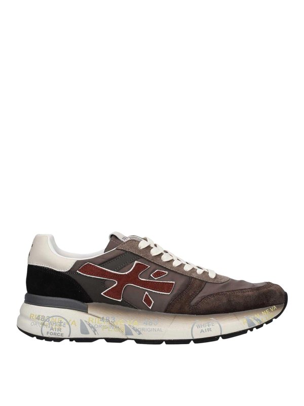 PREMIATA: sneakers - Sneaker Marrone