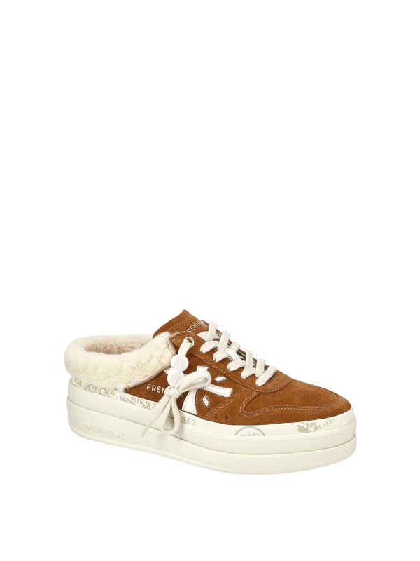 PREMIATA: Chaussures de sport online - Baskets - Beige