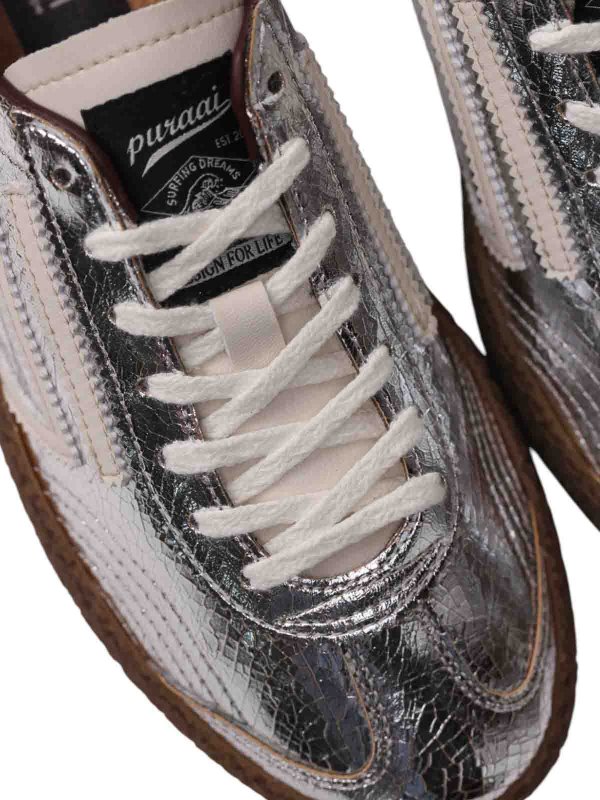 The Best Shops PURAAI: sneakers - Sneaker Argento