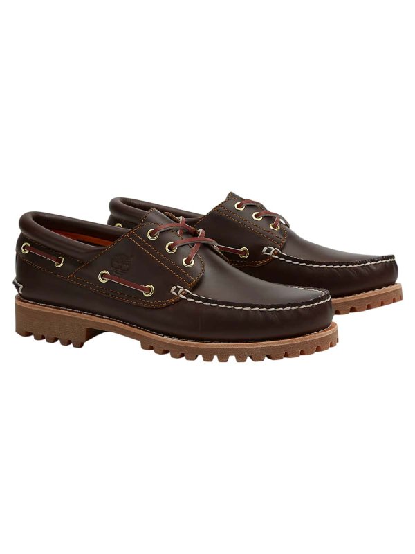 The Best Shops TIMBERLAND: lace-ups shoes - Low brown shoes
