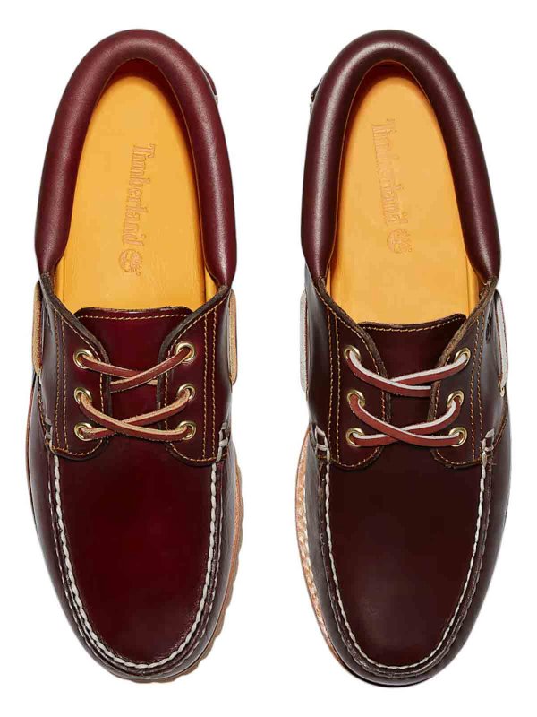 TIMBERLAND: レースアップシューズ online - 編み上げ靴 - ダークレッド