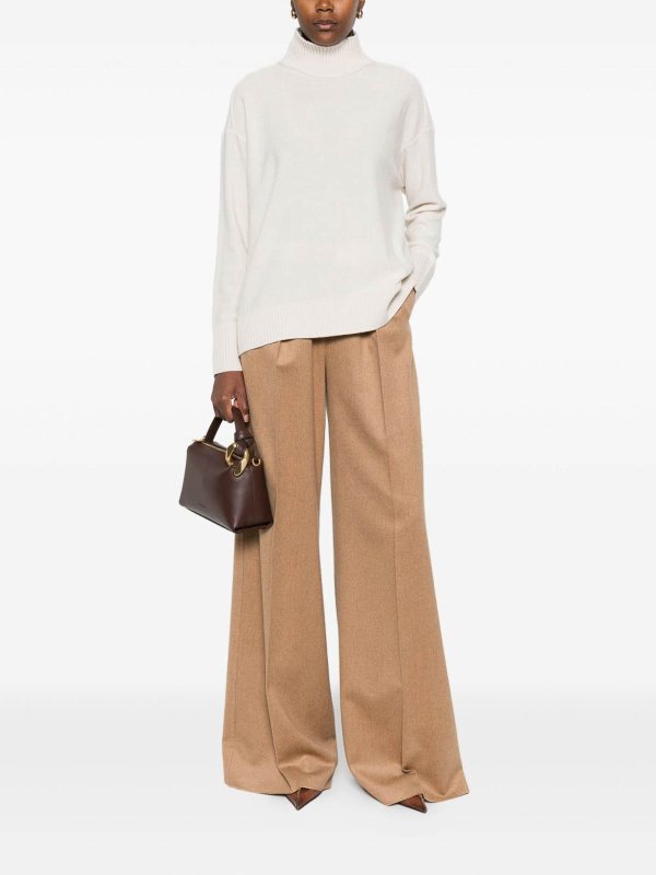 Pull Col Rond - Crème shop online: ANTONELLI FIRENZE