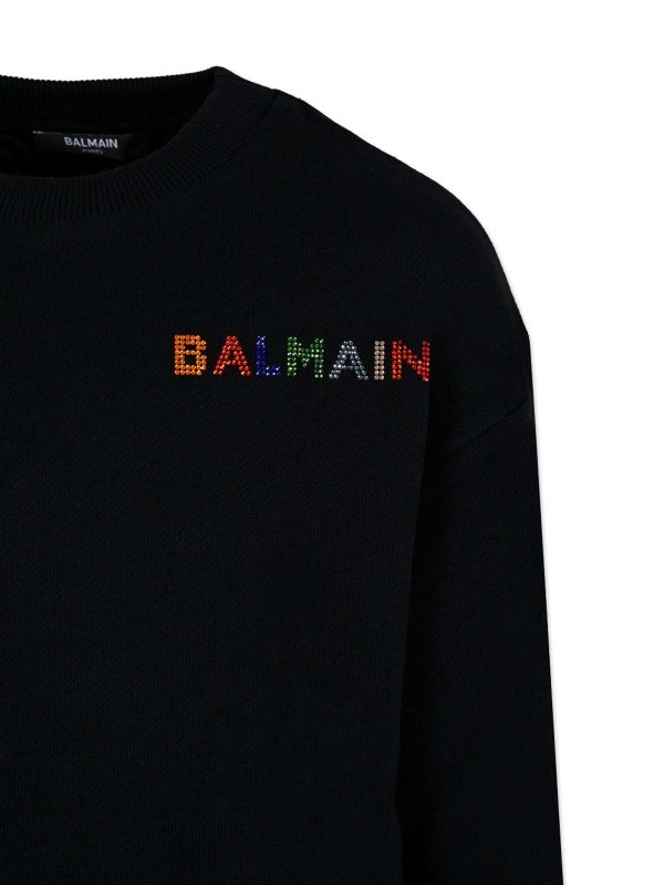 Balmain: クルーネック online - クルーネック - 黒