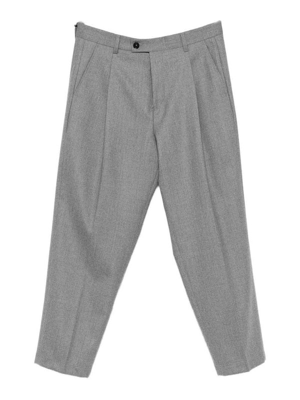BEABLE: Pantalones casual - Pantalón Casual - Gris