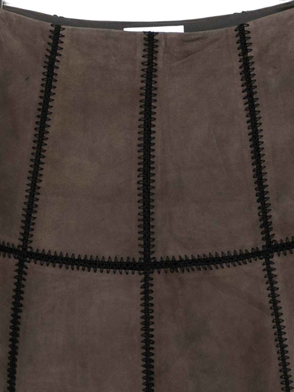 BLUGIRL: ニーレングススカート＆ミディ丈 online - 膝丈/ミディスカート - ブラウン