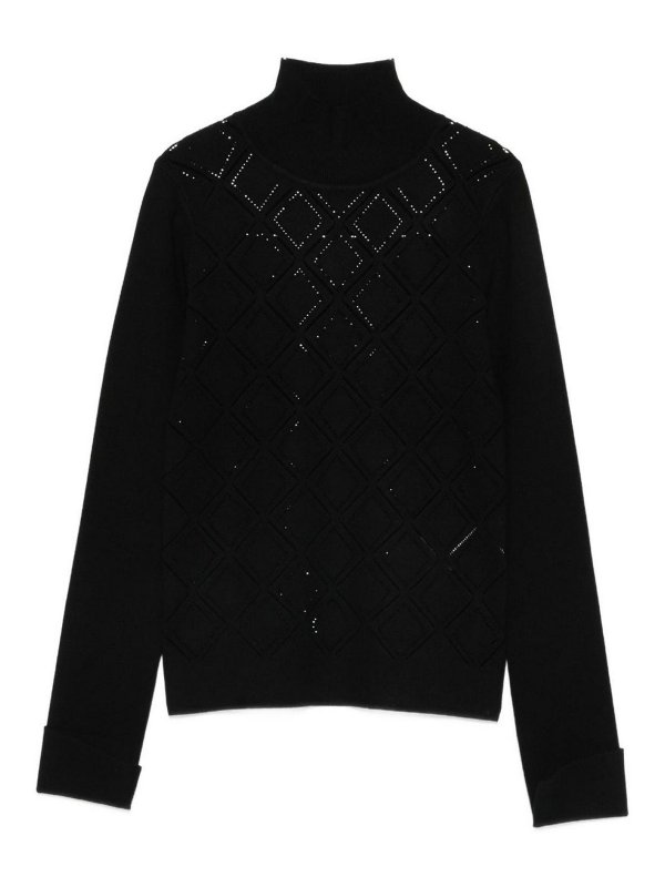 BLUGIRL: Turtlenecks & Polo necks - Geometric Turtleneck Sweater