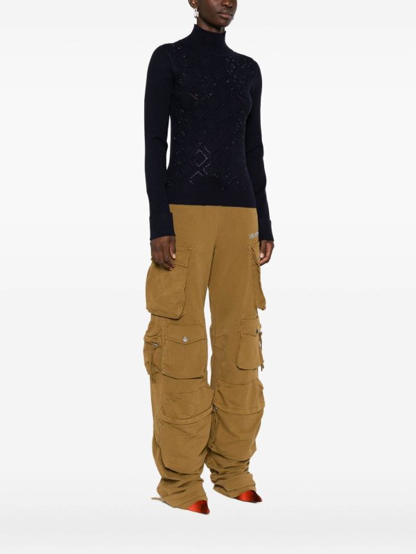 タートルネック/ポロネック - ブルー shop online: BLUGIRL