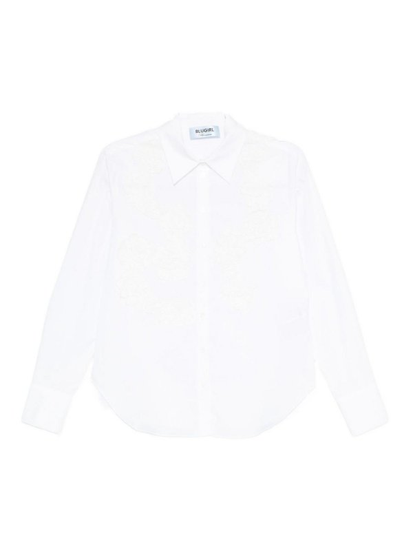 BLUGIRL: シャツ - シャツ - 白