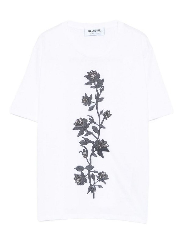 BLUGIRL: t-shirts - T-Shirt With Print