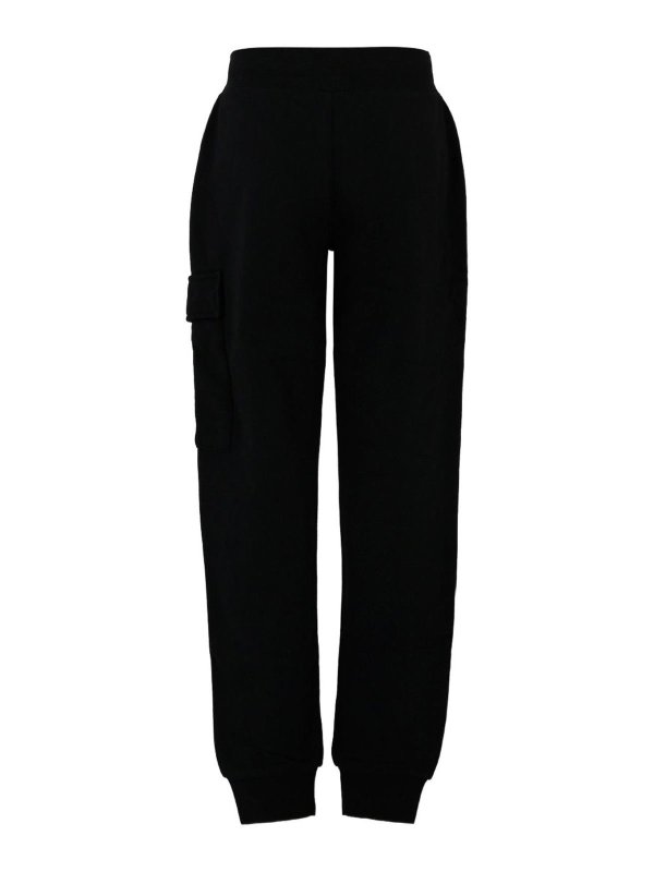 C.P. COMPANY: スウェットパンツ - トラックスーツ ボトムス - 黒