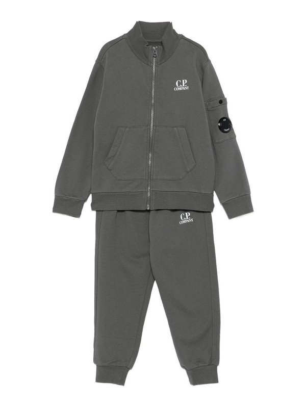 C.P. COMPANY: スウェットパンツ - トラックスーツ ボトムス - グレー