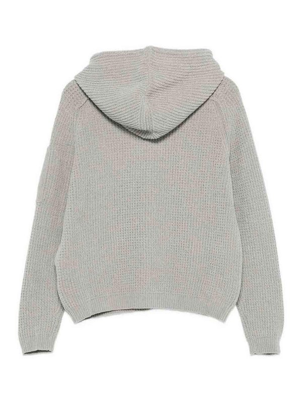 C.P. COMPANY: Sweatshirts & Sweaters online - Cotton Hoodie With Applique