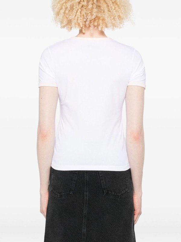 The Best Shops CASABLANCA: T-shirts - T-Shirt - Weiß