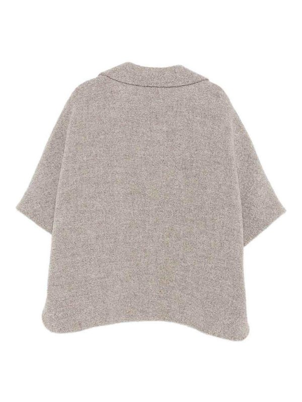 CINZIA ROCCA: short coats online - Double-Breasted Short Coat