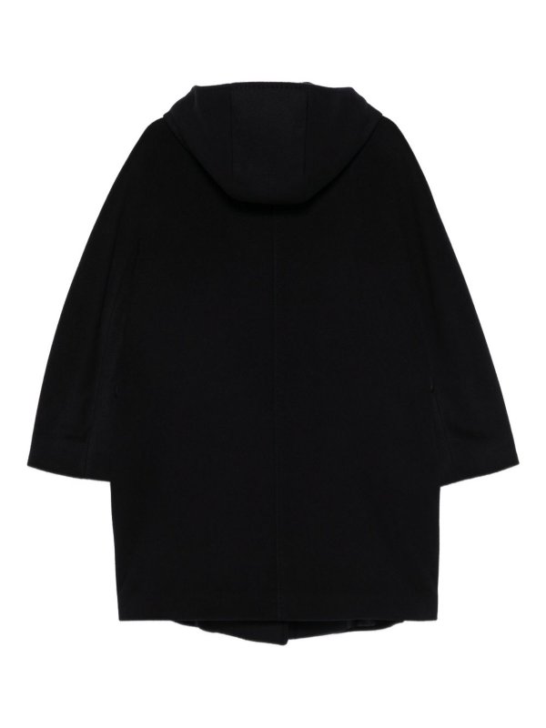 The Best Shops CINZIA ROCCA: short coats - Wool Hooded Coat