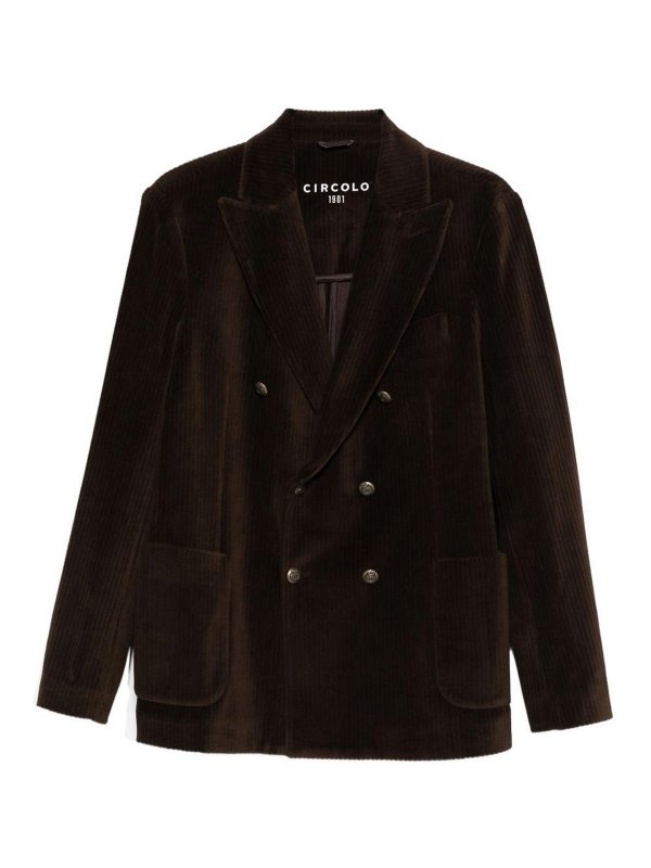 CIRCOLO 1901: Vestes casuals - Veste Casual - Marron