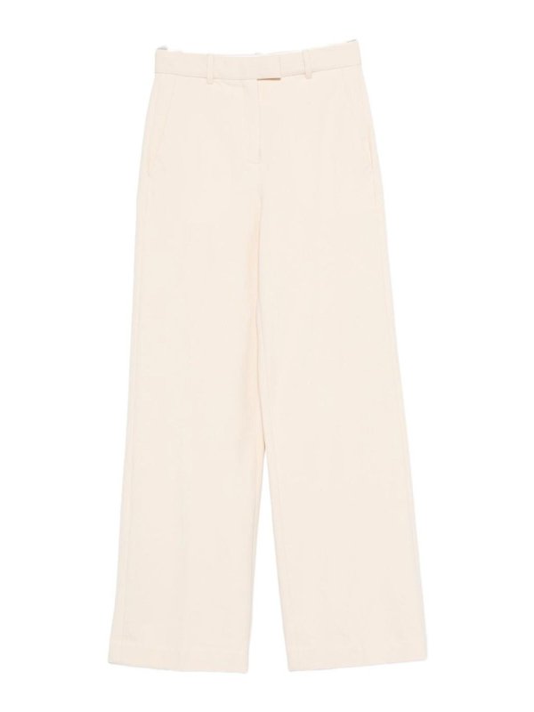 CIRCOLO 1901: Pantalones casual - Pantalón Casual - Beis