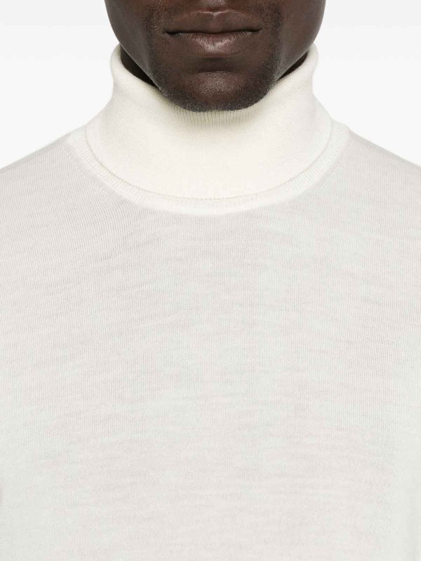 Rundhalspullover - Weiß shop online: DANIELE FIESOLI