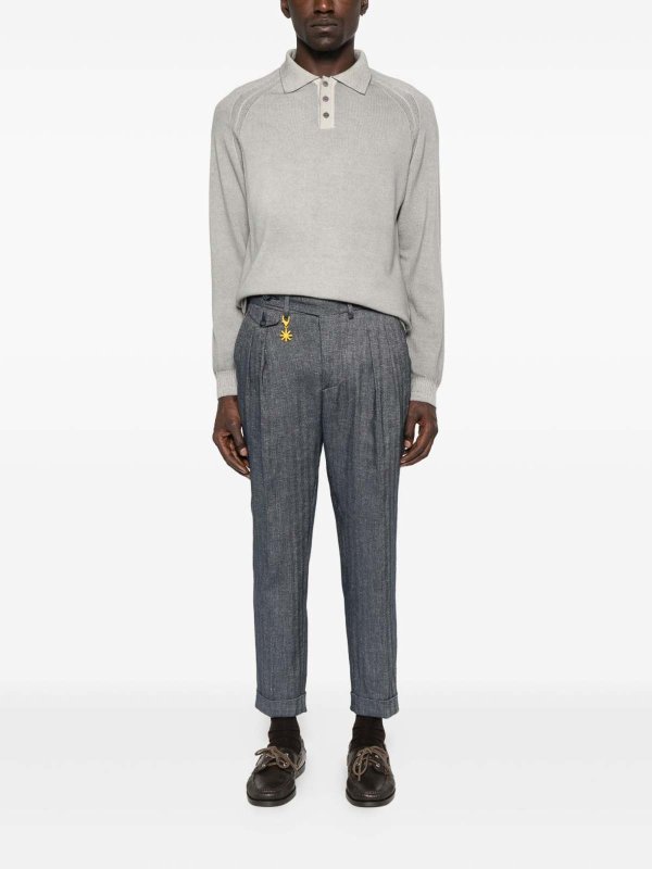 DANIELE FIESOLI buy online Rundhalspullover - Grau