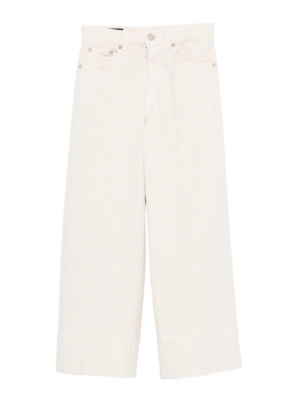 DONDUP: Bootcut - Bootcut Jeans - Weiß