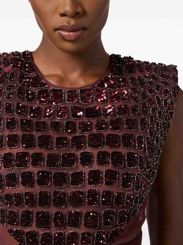 ELISABETTA FRANCHI: knee length dresses online - Dress