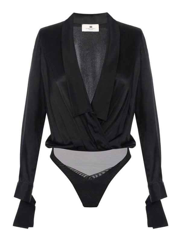ELISABETTA FRANCHI: Chemises - Chemise - Noir