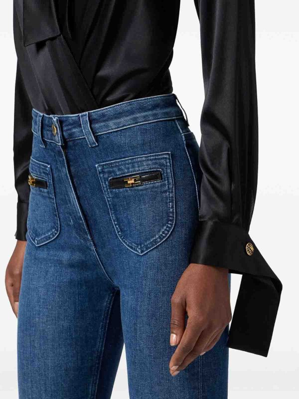 ELISABETTA FRANCHI: Chemises online - Chemise - Noir